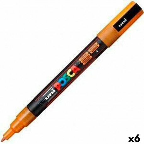Marker POSCA PC-3ML Kollane (6 Ühikut)