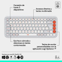 Keyboard Logitech 920-013069 White