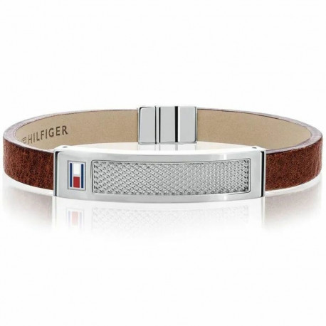 Men's Bracelet Tommy Hilfiger 2701059 Leather 24 cm
