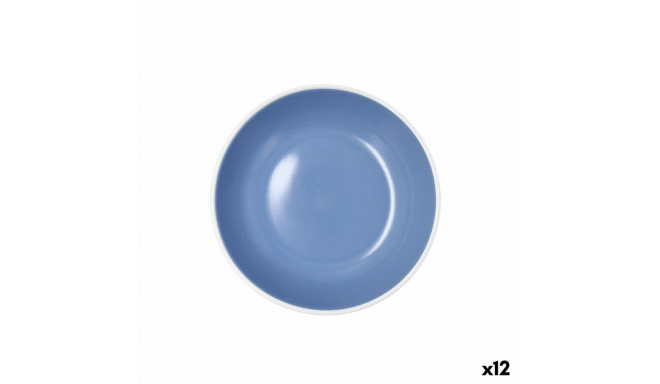 Duboki Tanjur Bidasoa Moana Sinine Keraamiline Ø 20 cm (12 Ühikut)