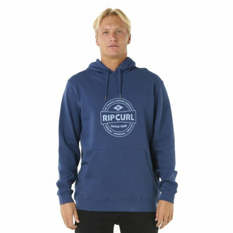 Men’s Hoodie Rip Curl Stapler Hood Blue - S