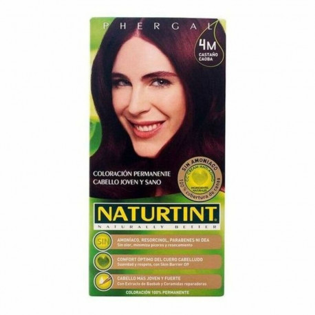 Ammoniaagivaba juuksevärv Naturtint Naturtint M Mahagonpruun Nº 4m Castano Caoba Nº 4m-Castano Caoba