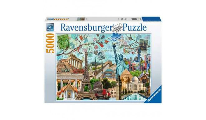 Puzzle Ravensburger 17118 Big Cities Collage 5000 Pieces