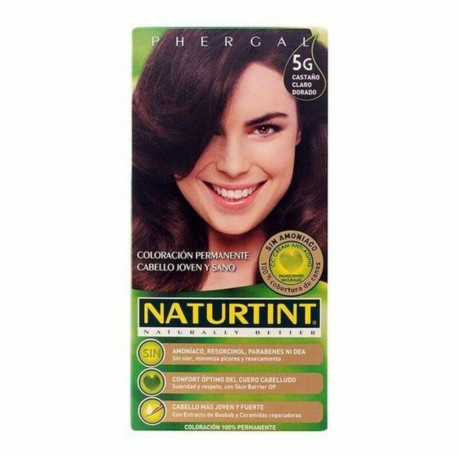 Ammoniaagivaba juuksevärv Naturtint Naturtint Naturtint G Hele kuldne pruun 170 ml