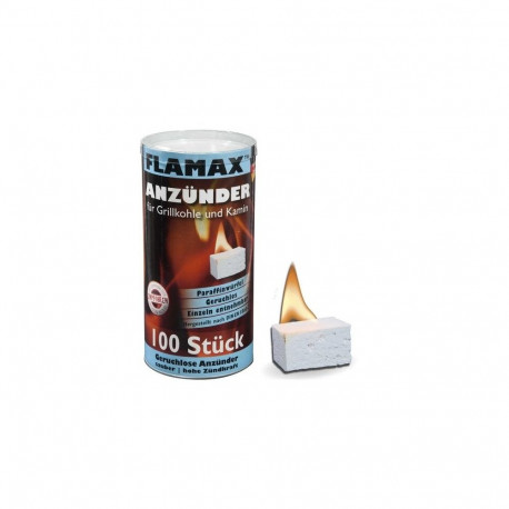 Flamax 1318116 Paraffin ignition cubes 100pcs
