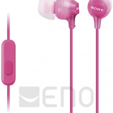 Sony kõrvaklapid MDR-EX15APPI 3,5mm, roosa