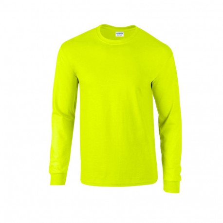 Gildan Pikkade varrukatega särk Hi-Vis kollane M