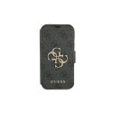 Guess GUBKP13L4GMGGR iPhone 13 Pro | 13 6,1" szary|grey book 4G Big Metal Logo