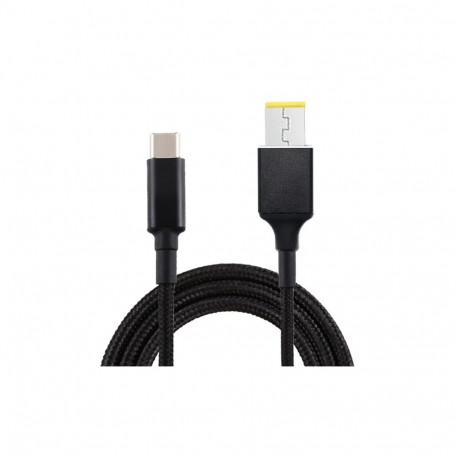 Fusion notebook charging cable USB-C to Lenovo SquarePin  | 18.5V-20V | 100W | 1.8m