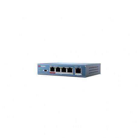 Hikvision Switch DS-3E0105P-E Unmanaged Desktop 10/100 Mbps (RJ-45) ports quantity 4 1 Gbps (RJ-45) 
