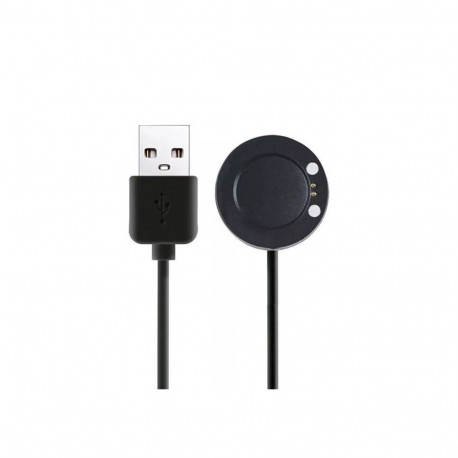 iWear CH5 Universal USB 1m Power Cable Smart Watch 2-pin round magnetic charger pad