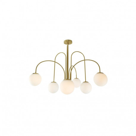 PENDANT LIGHT KAFF 6XE27 GOLD