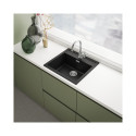 GRANITE SINK 56X53CM SID610 CARBON