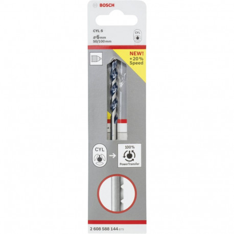 Bosch 1 puuriter CYL-5 6x50x100mm