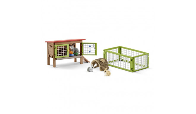 Schleich Farm World        42420 Rabbit Hutch