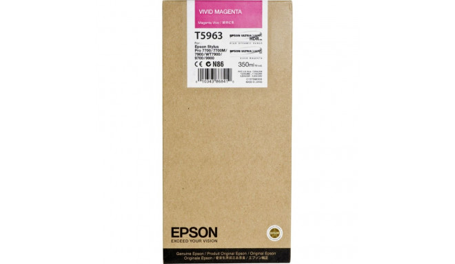 Epson tindikassett erkmagenta T 596 350 ml T 5963