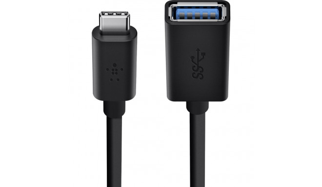 Belkin USB 3.0 5GBit/s USB-C–USB-A 14 cm must