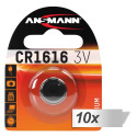 10x1 Ansmann CR 1616 patarei