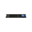 UPS RACK POWERWALKER VFI 1000 CRM LCD ON-LINE 1000VA 3X IEC C13 OUTLETS USB-B RS-232 LCD 2U