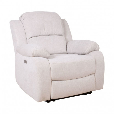 Tugitool FELICIA elektriline recliner 92x93xH100cm, loodusvalge