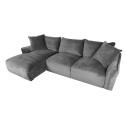 Corner sofa DIVI LC, grey