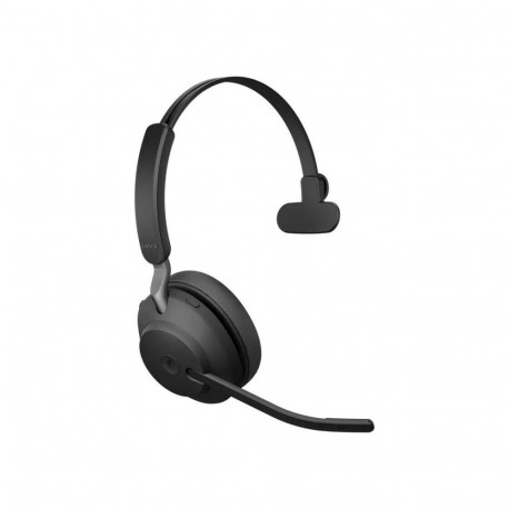Juhtmevabad kõrvaklapid Evolve2 65 Microsoft Teams USB-A laadimisjaam, must