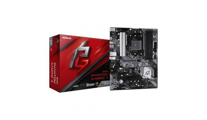 Asrock emaplaat B550 Phantom Gaming 4 AM4
