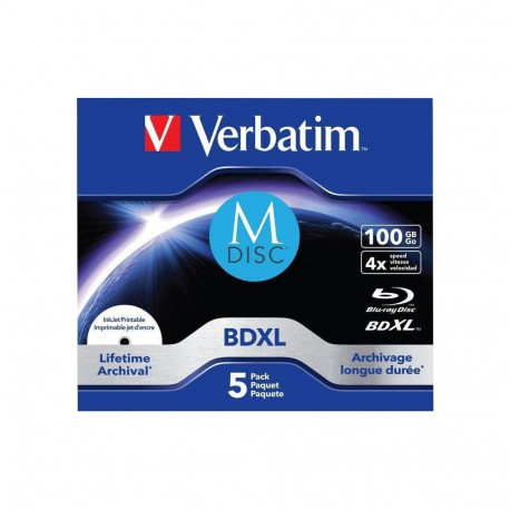 M-Disc BD-R 100GB 4x 5tk