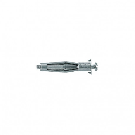 Hohlraum-Metalldübel HM 5x65 S B (silber, 20 Stück, mit Schraube)