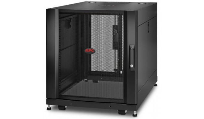 APC NETSHELTER SX 12U SERVER RACK ENCLOSURE 600MM X 900MM W/ SIDES BLACK