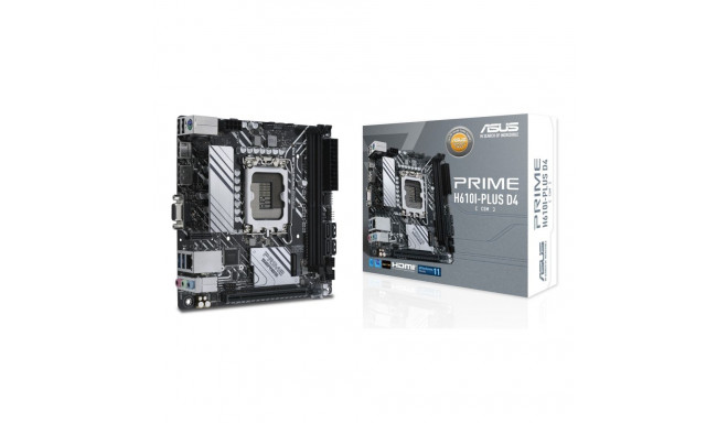 ASUS PRIME H610I-PLUS D4-CSM Intel H610 LGA 1700 mini ITX emaplaat