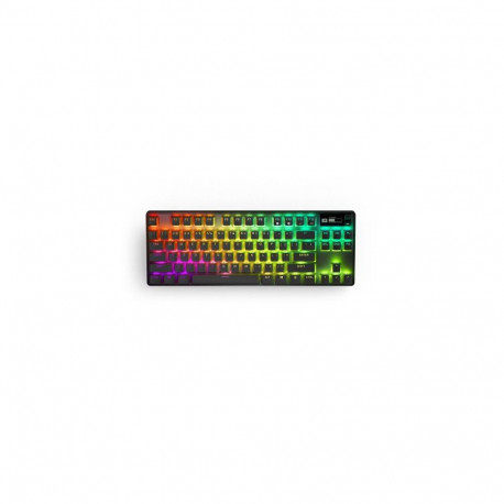 SteelSeries mänguklaviatuur Apex Pro TKL (2023), RGB LED valgus, US, must, juhtmevaba