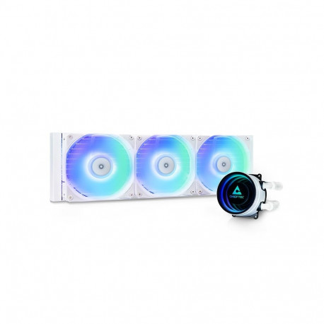 Chieftec CLC-360-RGB-W computer cooling system Computer case All-in-one liquid cooler 12 cm White
