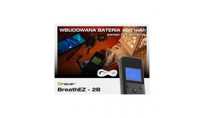 Tracer BreathEZ-2B pooljuht alkomeeter must