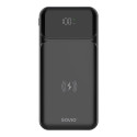 Savio BA-09 akupank liitium-polümeer 37 mAh juhtmevaba laadimine must