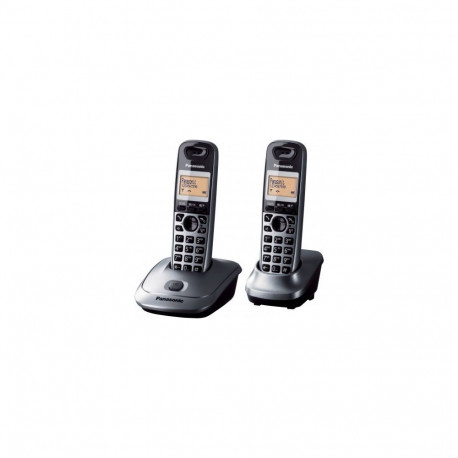 Panasonic KX-TG2512 DECT telefon hall numbrinäiduga
