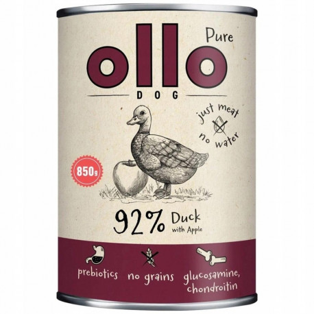 OLLO Pure part pardiga õuna ja märg koeratoit 850g