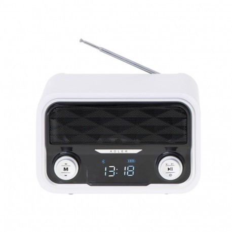 Adler AD 1185 radio Portable White