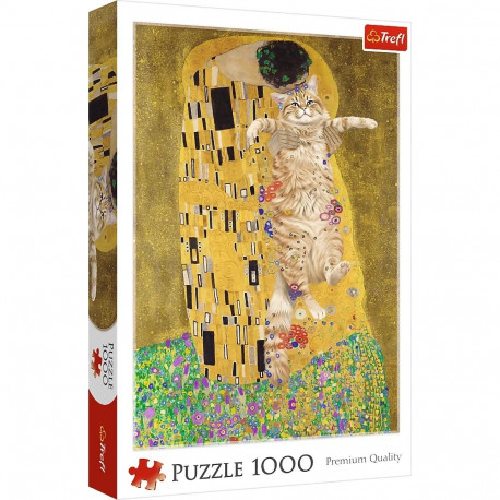 Puzzle - 1000 - Purrfecyjny Pocałunek - Trefl 10962