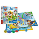 2-in-1 lauamäng Chińczyk Paw Patrol Trefl 01896