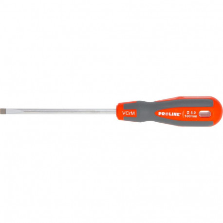 10153 Wkrętak Soft Touch płaski 5.0x100 mm, Proline