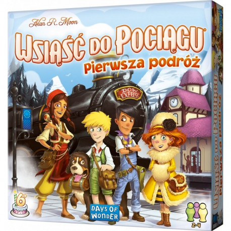 Gra wsiąść do pociągu: pierwsza podróż