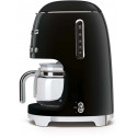 SMEG coffee machine DCF02BLEU, black