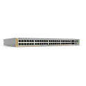 "ALLIED 48-port 10/100/1000T stackable switch 4 SFP+ ports 2 fixed power supplies"