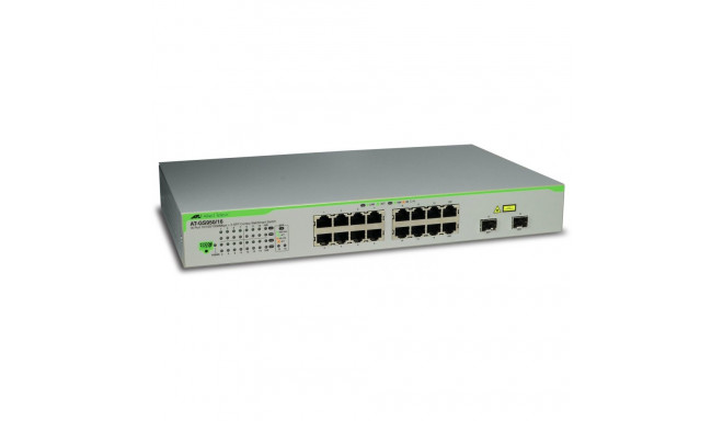 "ALLIED 16x10/100/1000BaseT WebSmart Switch mit 2 unbestueckten SFP Slots"