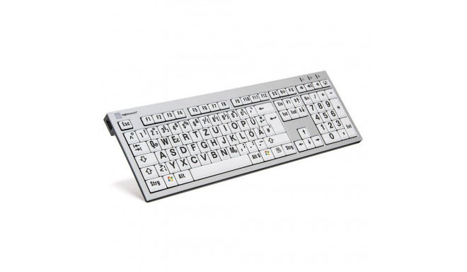 "LogicKeyboard XL-Print Black on White DE (PC/Slim)"