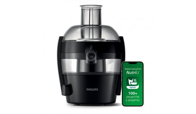 Philips Viva Collection Juicer HR1832/00, 500W, 1.5 L, Drip stop, QuickClean