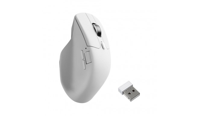 KEYCHRON M6 (1000Hz) White  Wireless Mouse