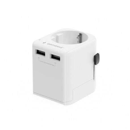 EU to Universal travel adapter 12W