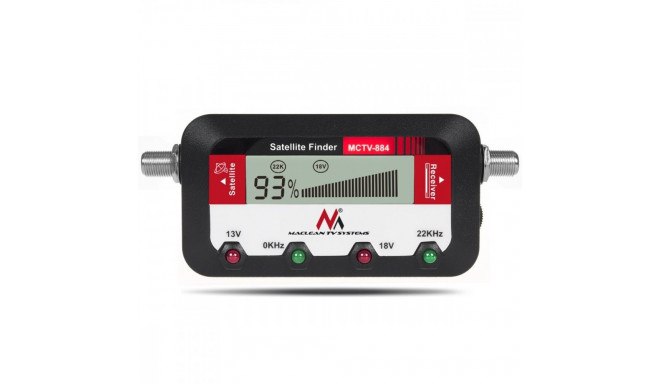 The Maclean MCTV-884 is a digital satellite signal meter designed to help align sat